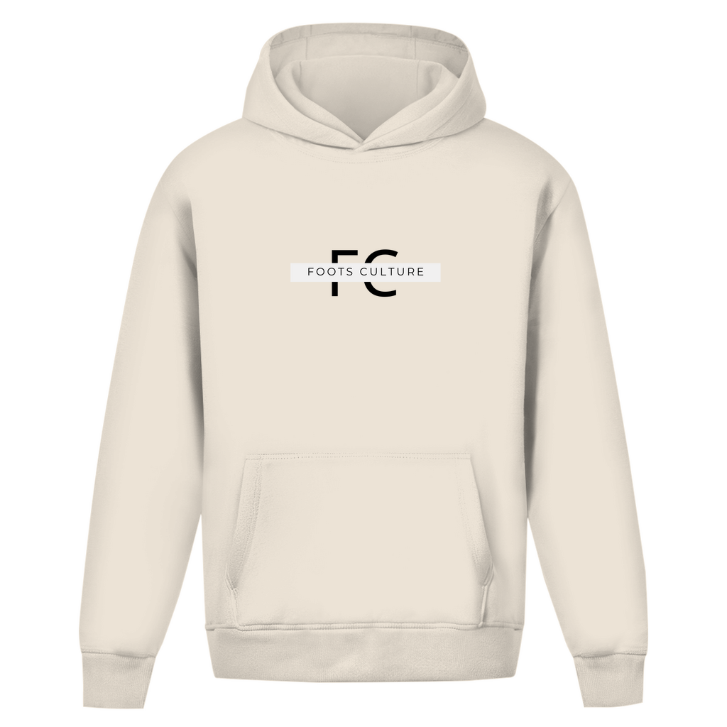 Oversized Minimalastic Hoodie - Foots Culture
