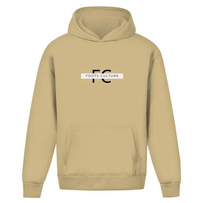 Oversized Minimalastic Hoodie - Foots Culture